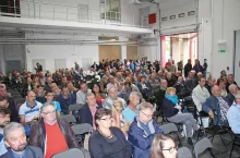 Uczestnicy części teoretycznej IV Letnich Pokazów Czereśniowych