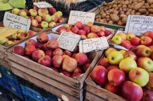 Jabłka na polskim rynku