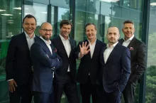 Zarząd FoodWell od lewej Tomasz Szafarczyk Artur Gajewski Michał Czerwiński Marian Owerko Karol