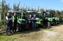 Zespół firmy SDF podczas prezentacji nowych ciągników Deutz-Fahr