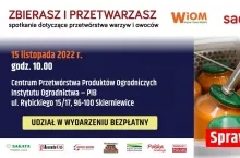 Zapraszamy na spotkanie ”Zbierasz i przetwarzasz”