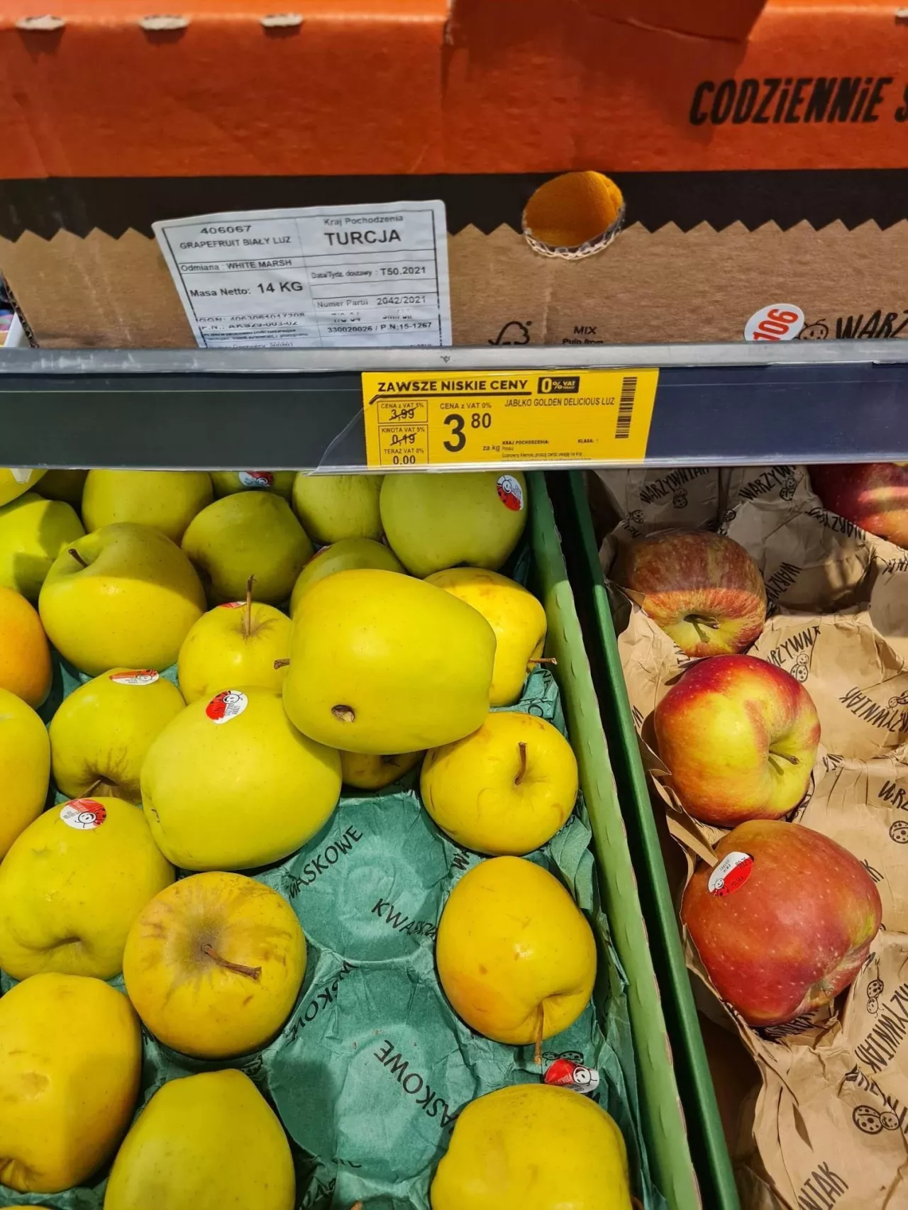 importowane owoce i warzywa AgroUnia projekt rządowy