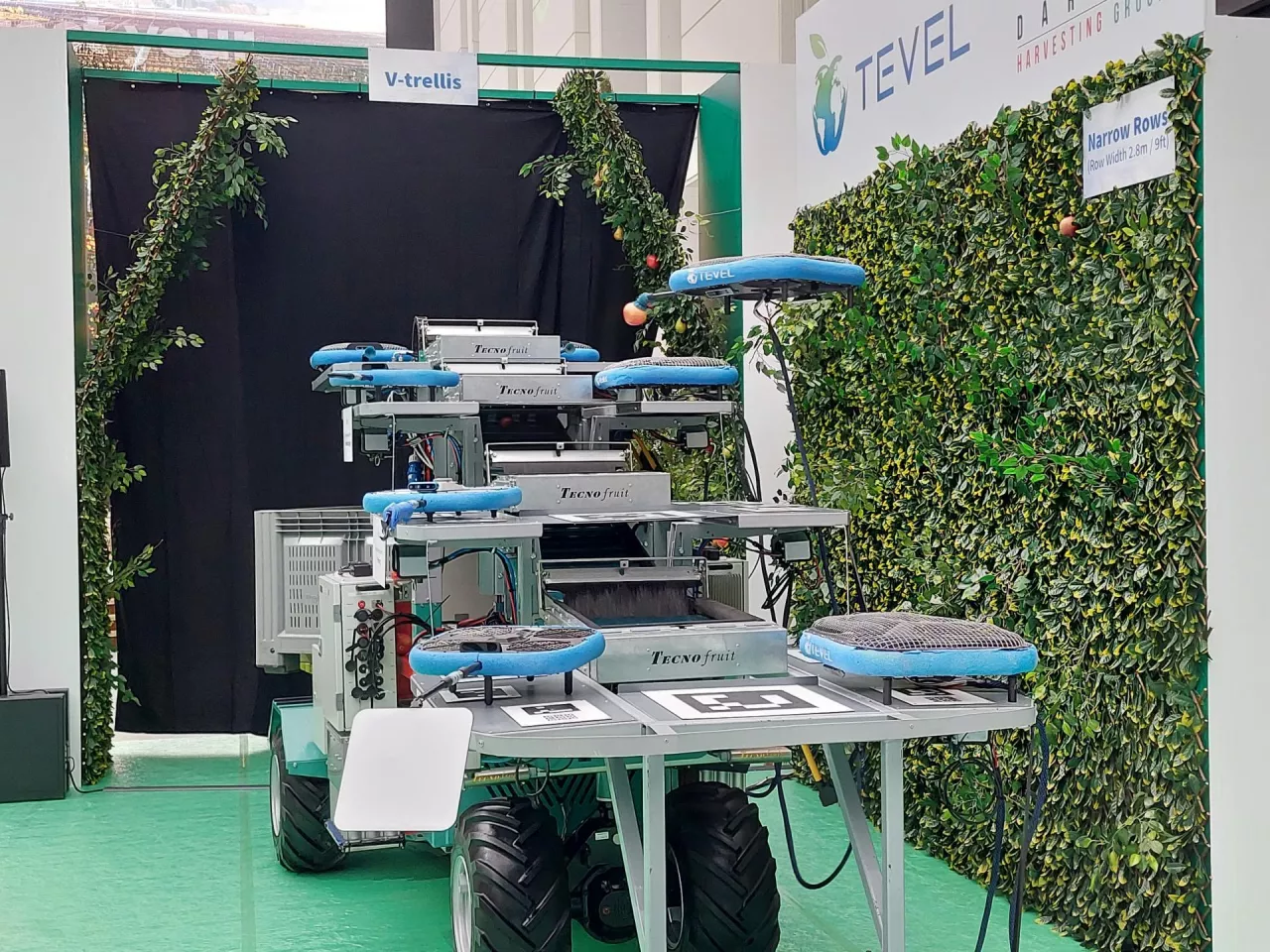 Interpoma - automatyzacja zbiorów jabłek, drony