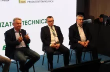 Na temat założeń Zielonego Ładu dyskutowali m.in. (od lewej): Mirosław Maliszewski, Marcin Wroński, Jan K. Ardanowski