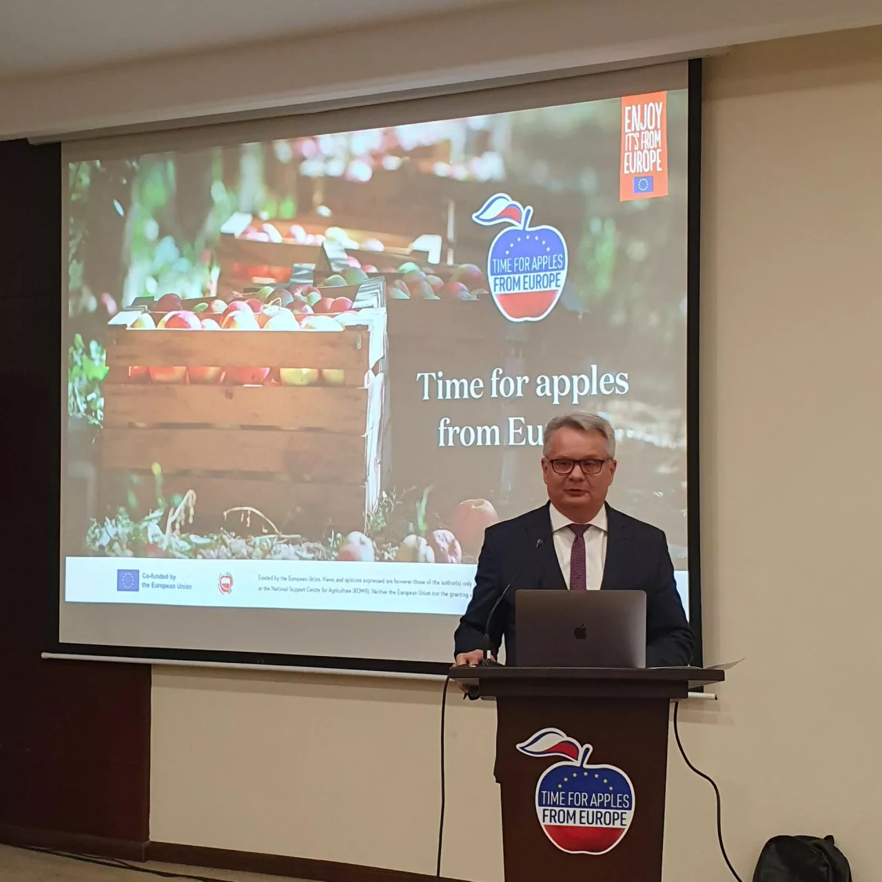 Mirosław Maliszewski podczas konferencji prasowej na targach Food Africa w Kairze mówił o obopólnych korzyściach płynących z handlu Polski z Egiptem