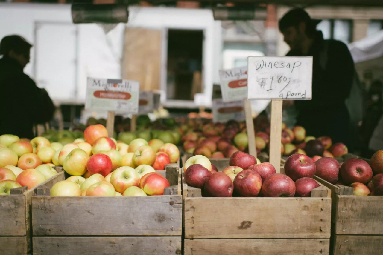 ceny jabłek w Ukrainie
