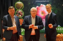 Mirosław Maliszewski, prezes Związku Sadowników RP podczas otwarcia nowej hali