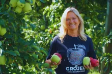 Dorota Niedbała, sołtys Bikówka, sadowniczka