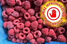 mrożone maliny