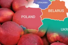 mapa polska białoruś