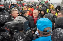 protest rolników, czesław siekierski