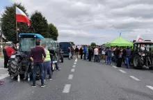 protest rolników