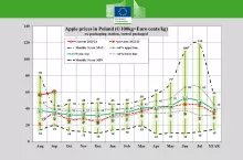 ceny jabłek deserowych