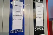 brak paliwa na stacjach