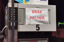 brak paliwa