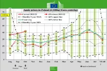 ceny jabłek w Polsce