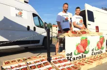 Takie owocomaty pojawiają sie w ruchliwych punktach miast zachodniej Europy - czy mają szansę sprawdzić się również u nas