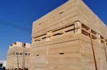 drewniane skrzyniopalety