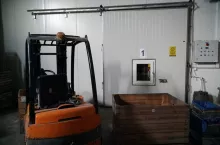 jabłka w chłdoniach