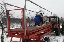 platforma sadownicza wypadek