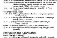 29 Spotkanie Sadownicze Sandomierz 2020 - program konferencji i targów