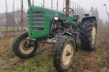 ciągnik ursus klasyk w gospodarstwie sadowniczym