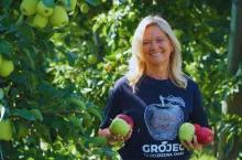 Dorota Niedbała, sołtys Bikówka, sadowniczka