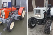 Najczęściej zwężane ciągniki pracują z platformami, wózkami sadowniczymi i belkami herbicydowymi - fot. Wojciech Rudnicki