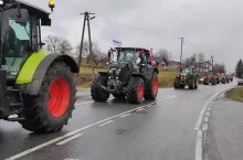 protest rolników