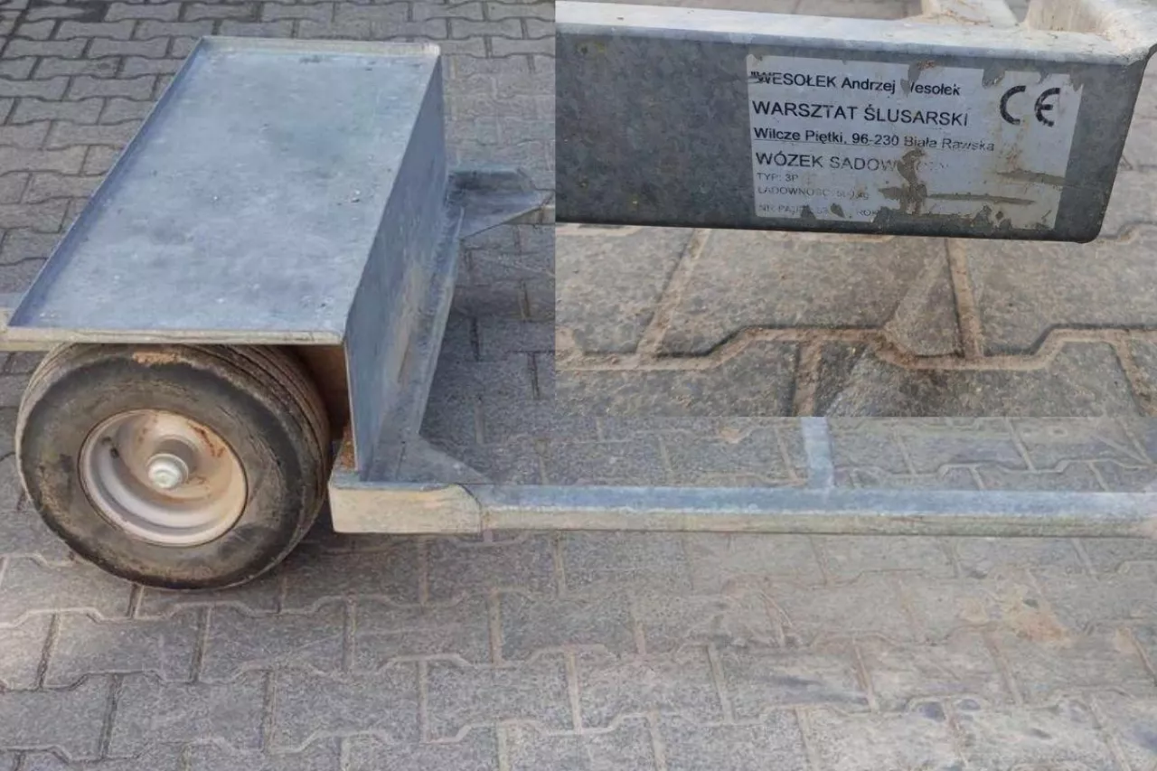 skradzione wozki sadownicze