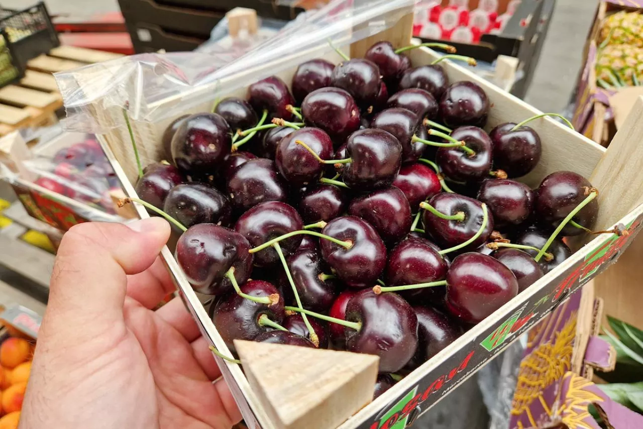 czereśnie Hiszpania