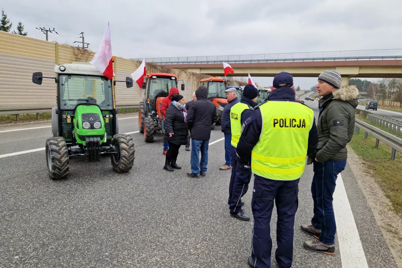 blokady dróg w całym kraju