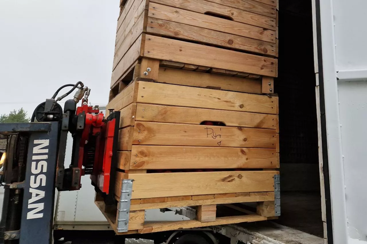 kupował jabłka i nie płacił