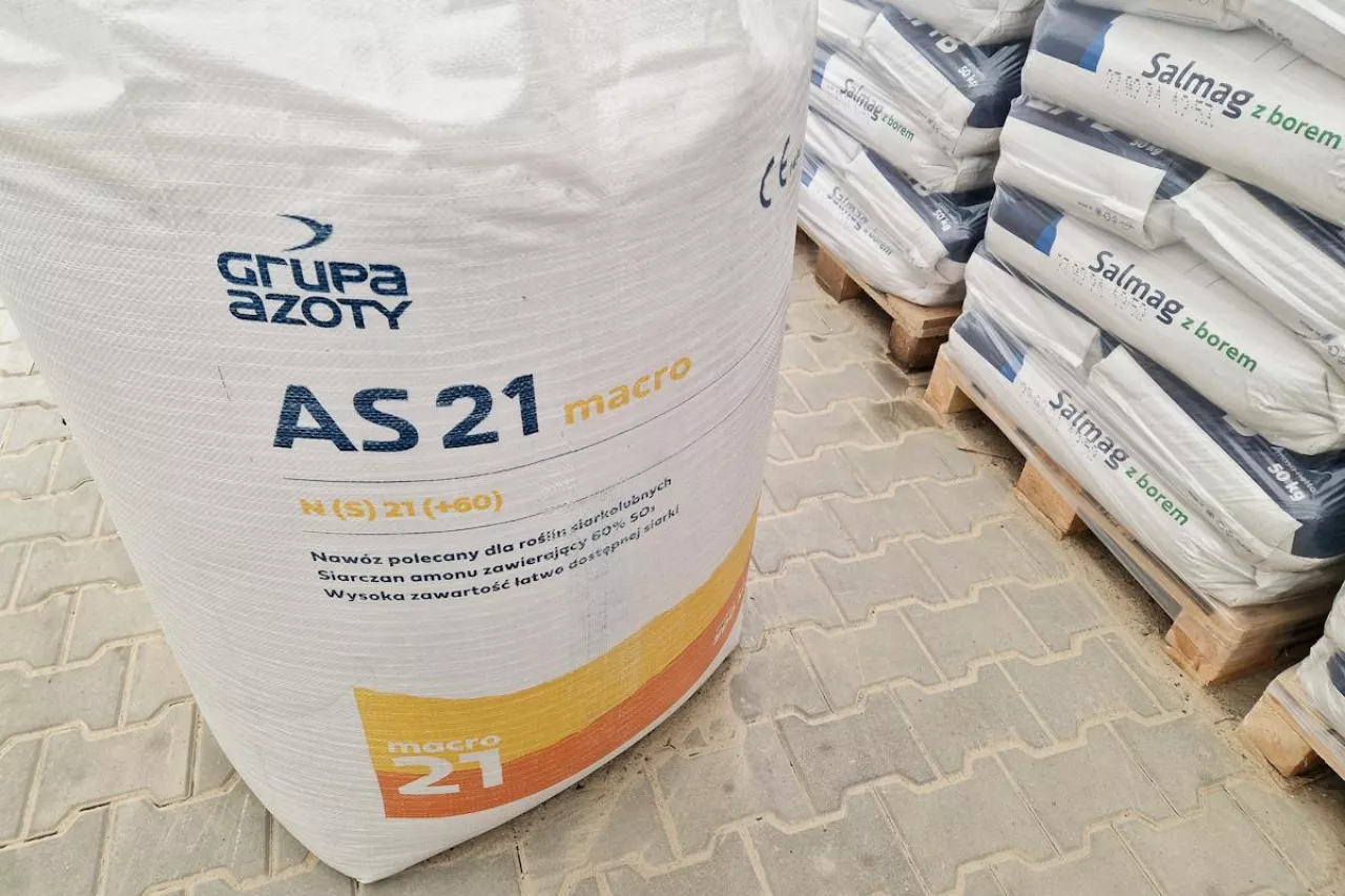 większy popyt i produkcja nawozów