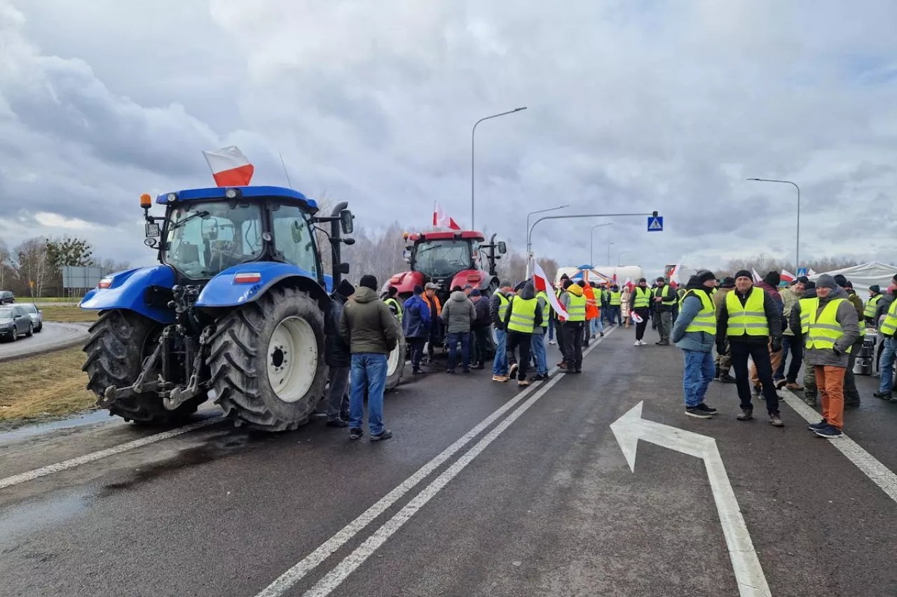 protest rolników