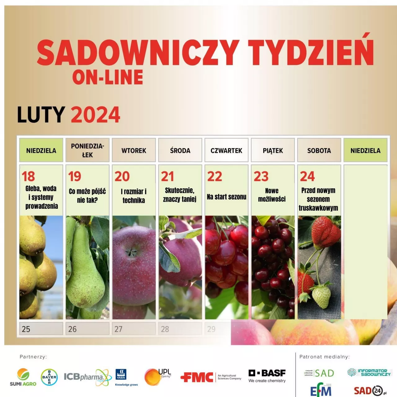 sadowniczy tydzień online