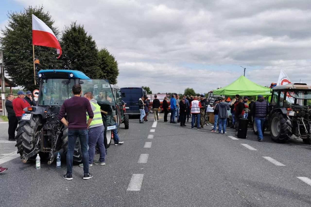 protest rolników
