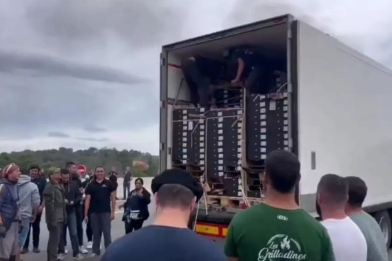 strajk rolnikow we Francji