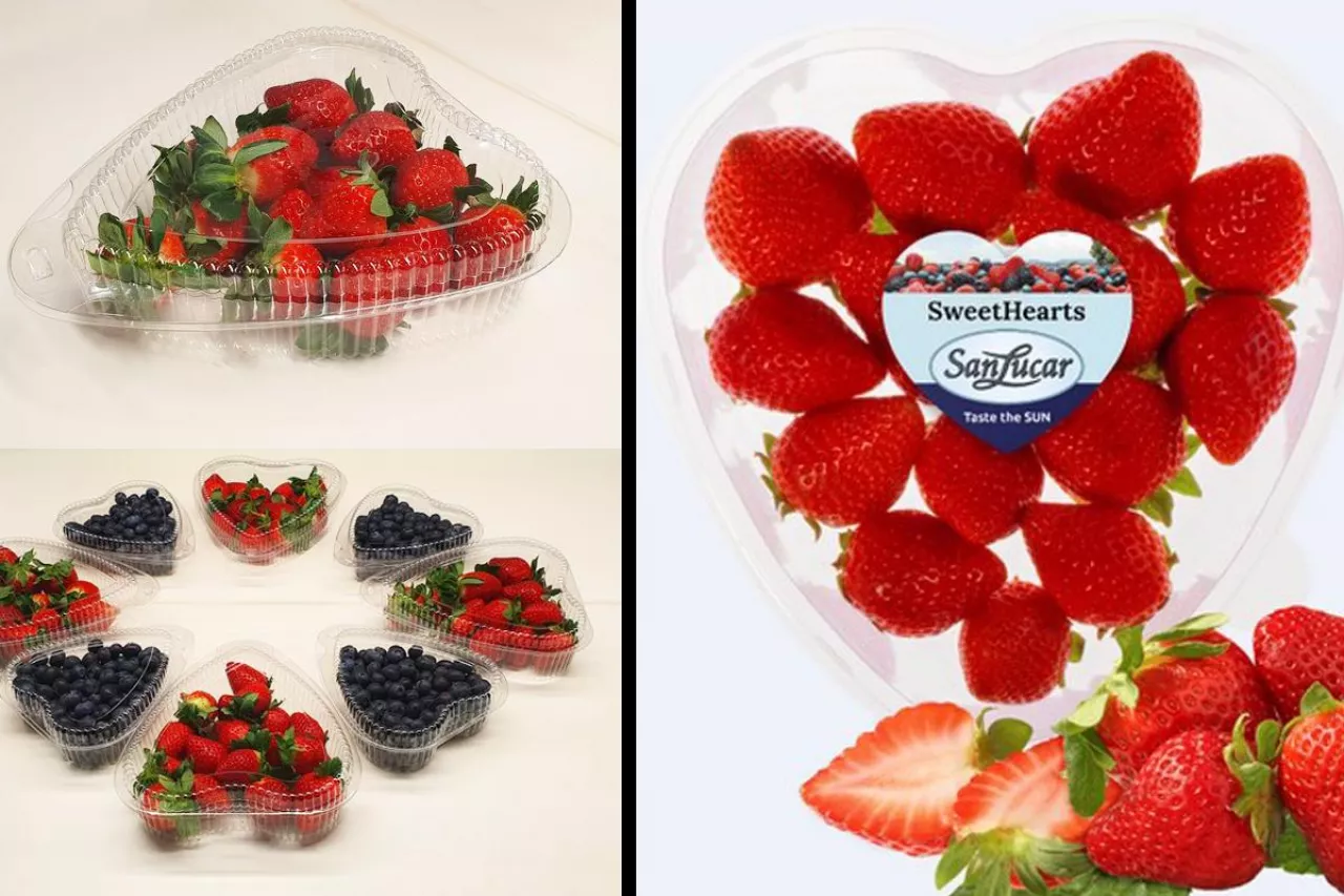 truskawki walentynki