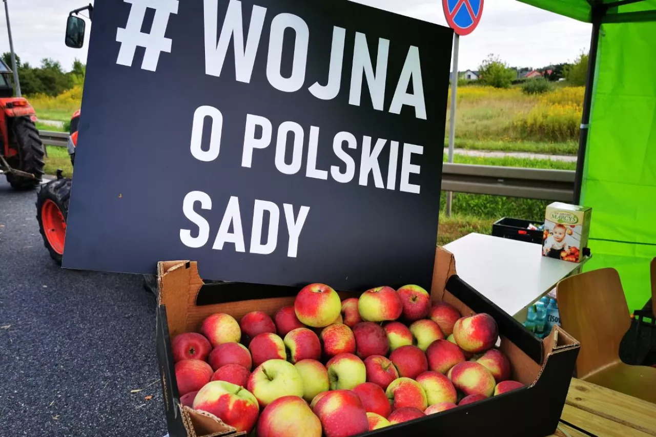 wojna o polskie sady