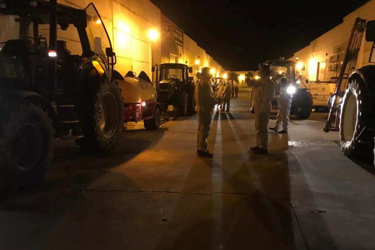 sadownicy będą odkażać grójec swoimi opryskwaczami