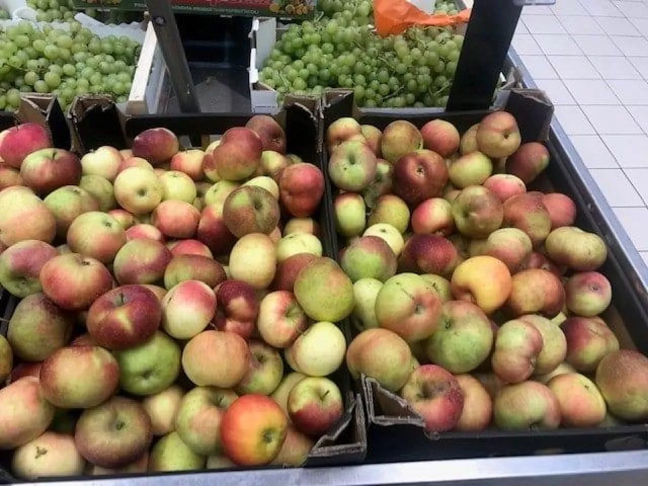 Jabłka drugiej klasy