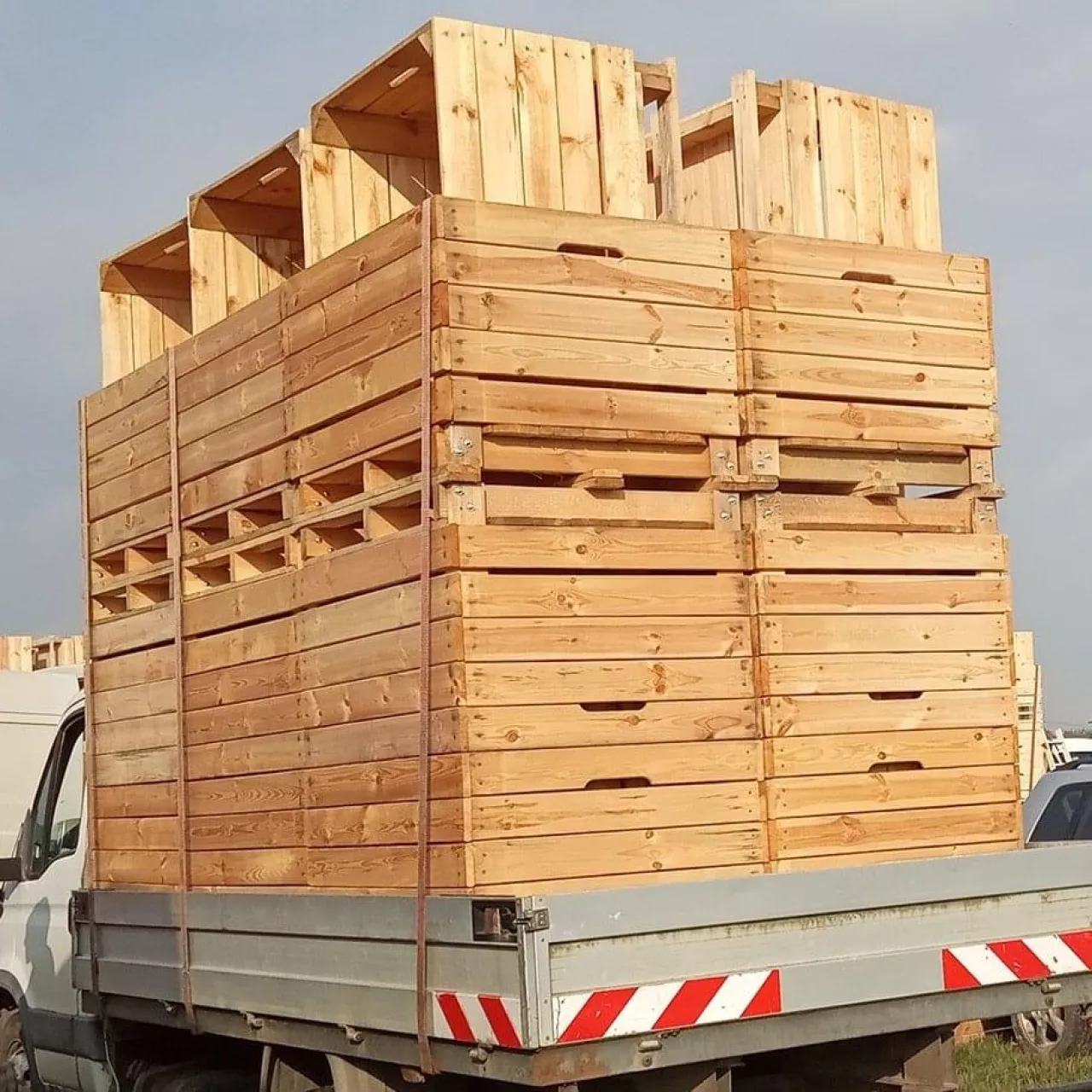 Drewniane skrzyniopalety