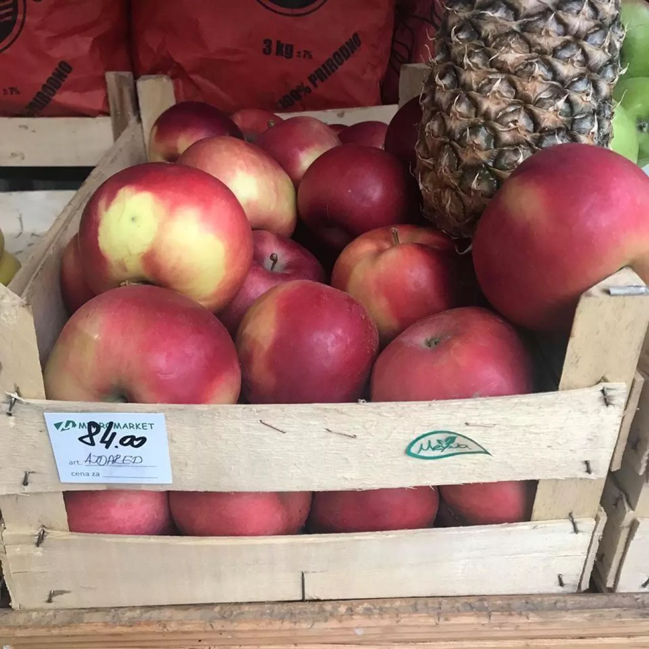 Ceny jabłej w Serbii