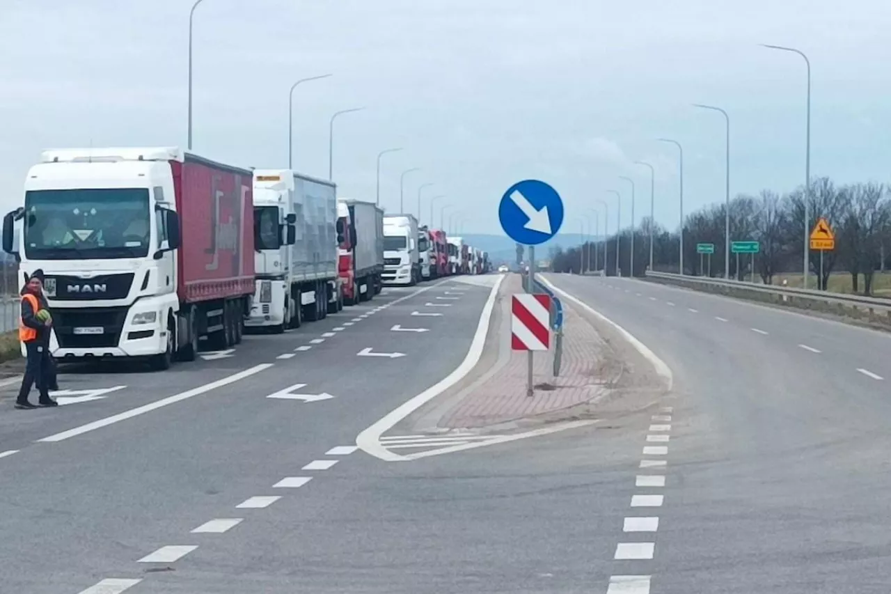 blokada granicy z Ukrainą