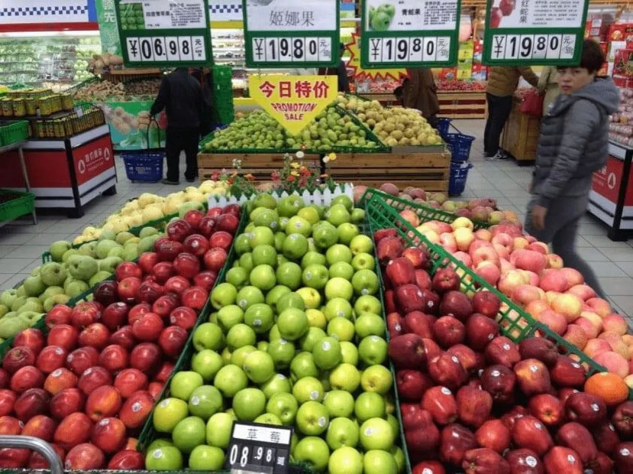 Polskie jabłka w Chinach