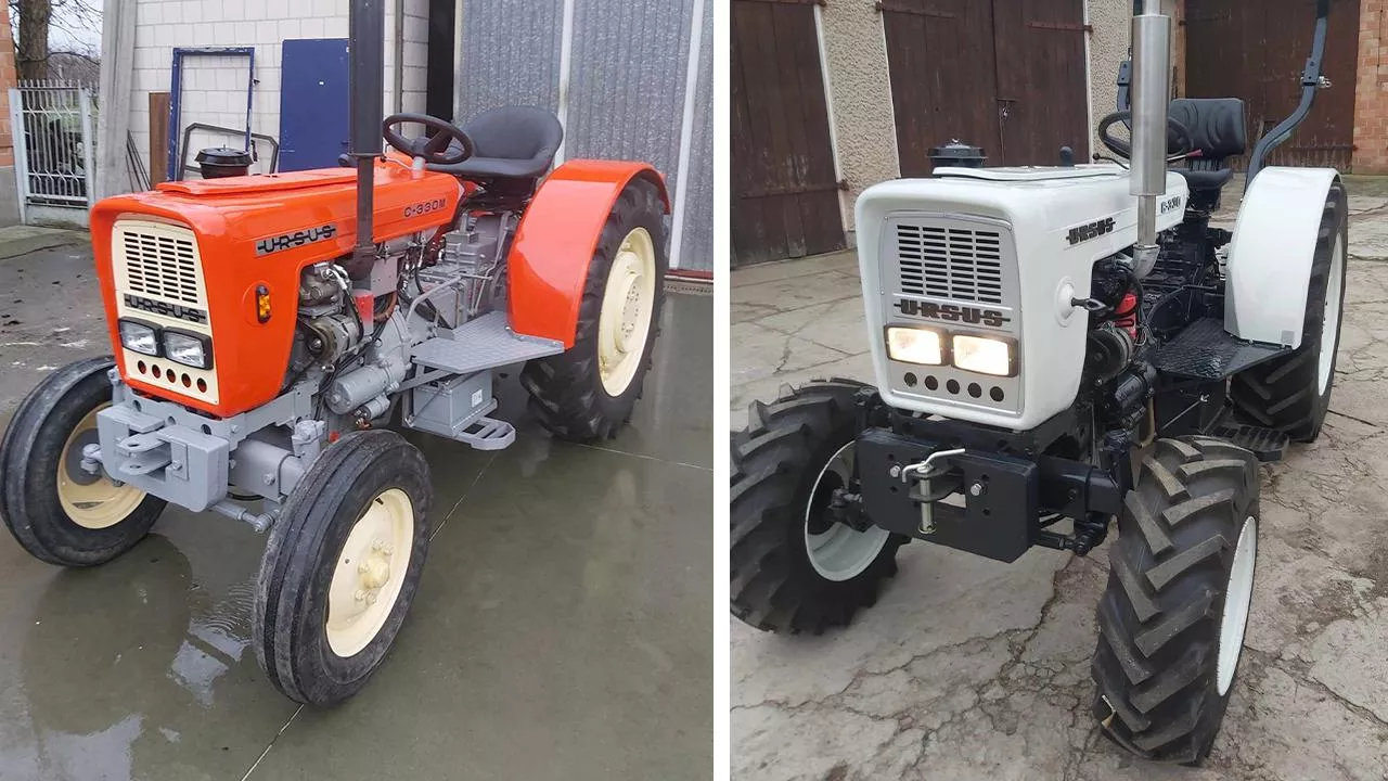 Najczęściej zwężane ciągniki pracują z platformami, wózkami sadowniczymi i belkami herbicydowymi - fot. Wojciech Rudnicki