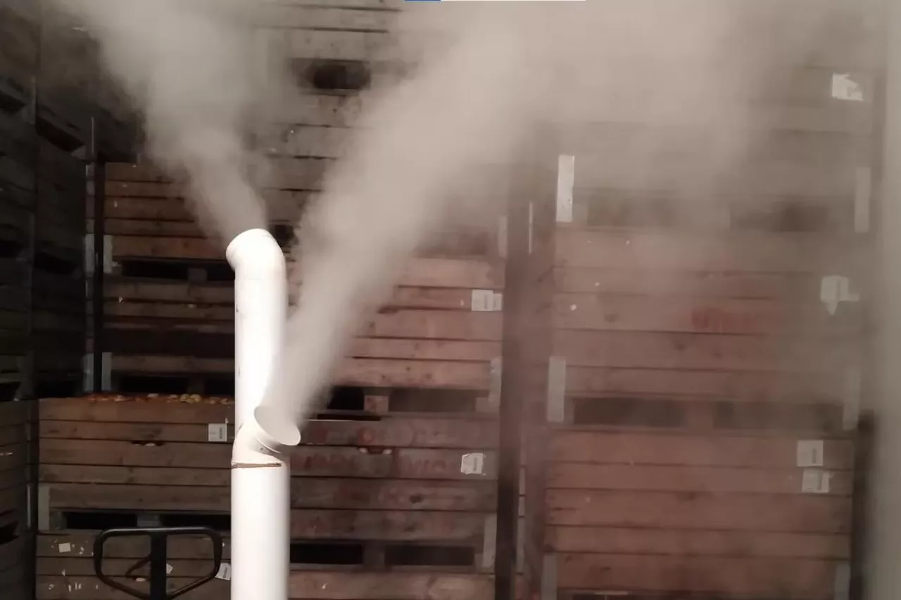 zamgławianie komory