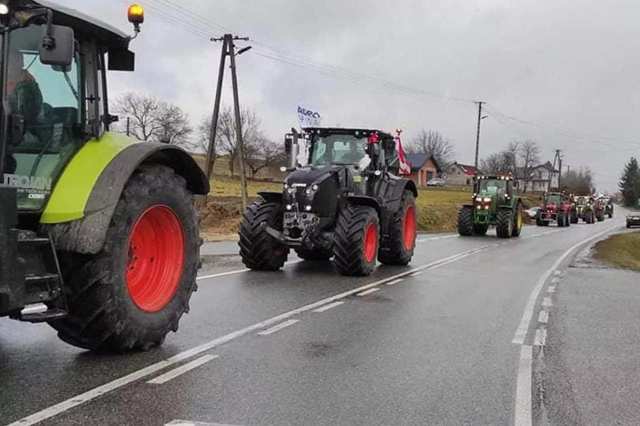 protest rolników