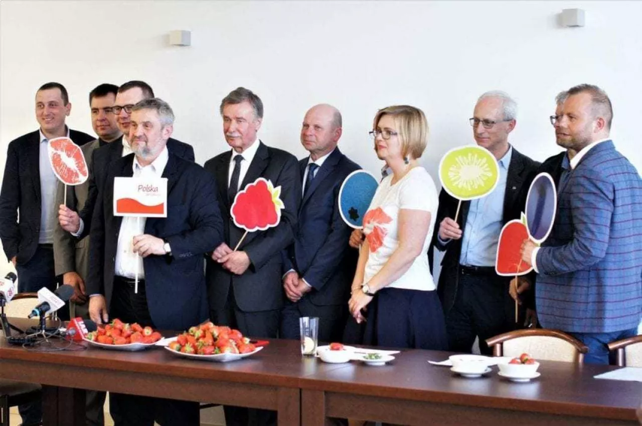 Minister Rolnictwa - Jan Krzysztof Ardanowski - współorganizator spotkania